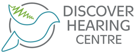 discover hearing logo mobile