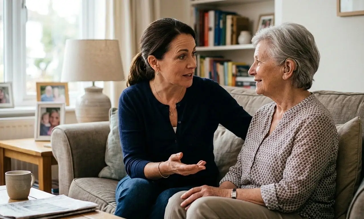 How to Talk to Someone with Hearing Loss: Family Guide